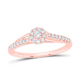 1/4CTW-DIA CN  PROMISE RING